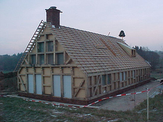 Historisches Fachwerkhaus in Schleswig-Holstein