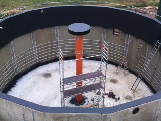 Biogas-Anlage in Burwinkel